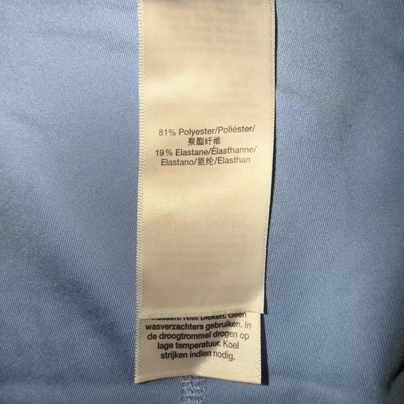 DKNY SPORT Women's Balance High-Waist Capri Leggings - XL Light Blue - Picture 5 of 11